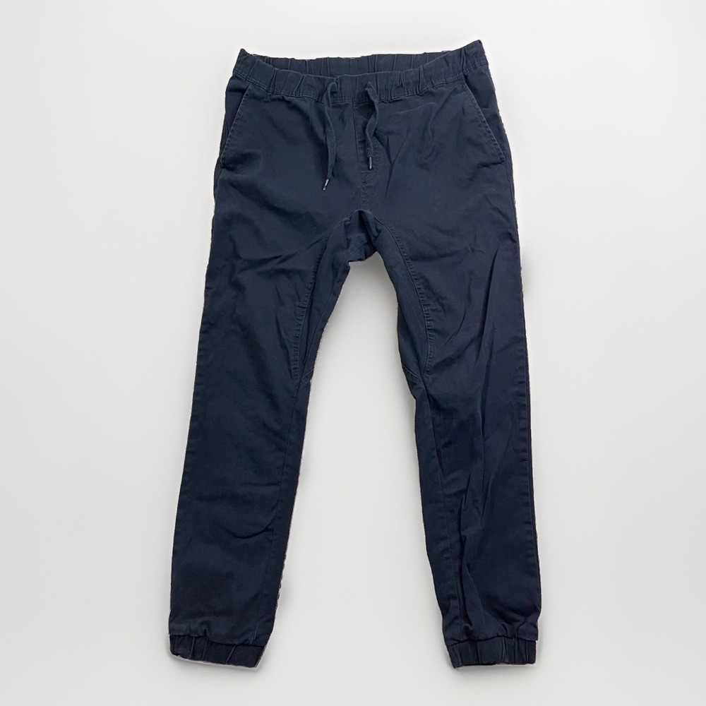 Southpole XL Joggers Pants Men Black Drawstring Casual Y2K Skater Canvas